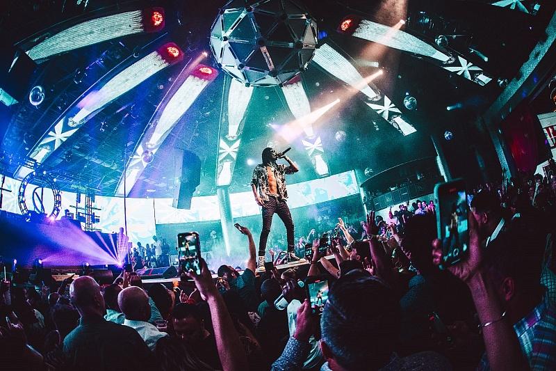 Wiz Khalifa Performs Las Vegas Strip's First Full-Length Post-COVID Concert to Sold-Out Audience at Drai's Nightclub
