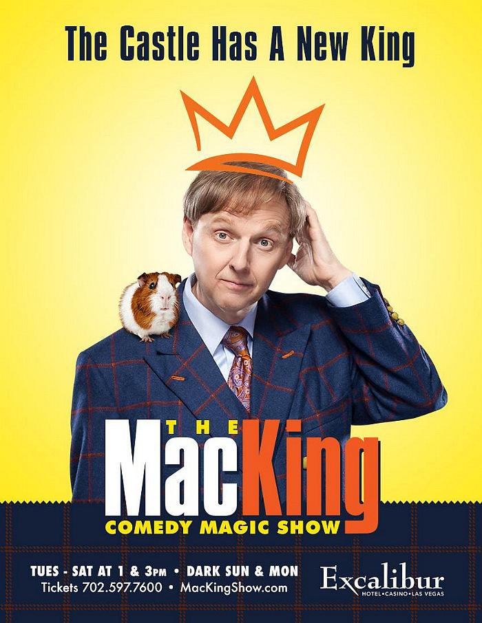 Mac King Brings His Signature Comedy Magic to Excalibur Hotel & Casino Beginning Tuesday, June 22 