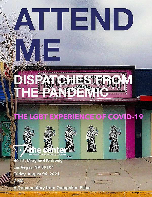 Documentary on the LGBT Experience During the Pandemic to Screen at The Center on August 6