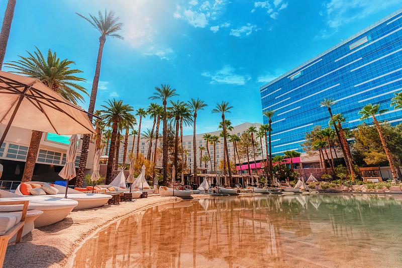 Élia Beach Club at Virgin Hotels Las Vegas Wins Best New Oasis Award