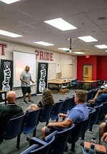 Raiders, Intermountain Healthcare Host Football Clinic for Youth Coaches