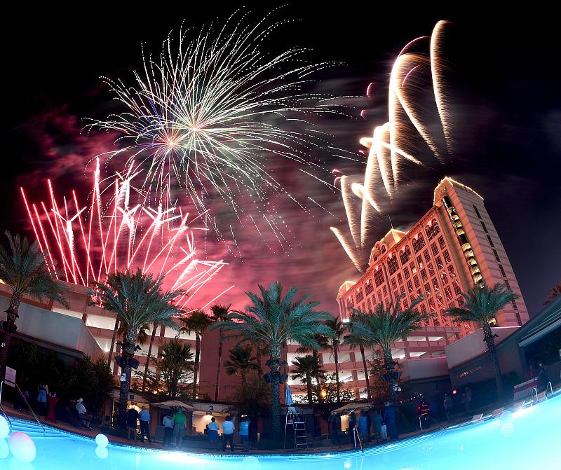 Station Casinos Kicked-Off Celebrating 45 Years as the Locals Favorite with a Firework Spectacular at the Place it all Began, Palace Station