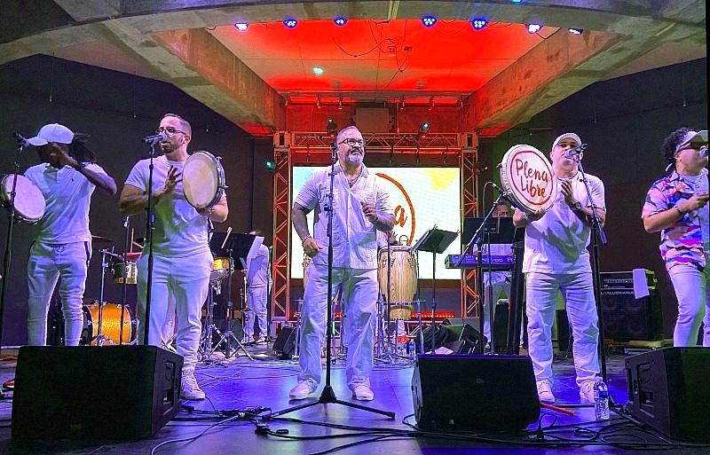 Concertgoers Enjoy Sizzling Afro-Rican Concert by Grammy-Nominated ‘Plena Libre’ in Downtown Henderson 