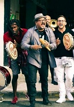 Grammy-Nominated Afro-Rican Band Plena Libre Performs at Water Street Plaza Amphitheater on Saturday, August 14