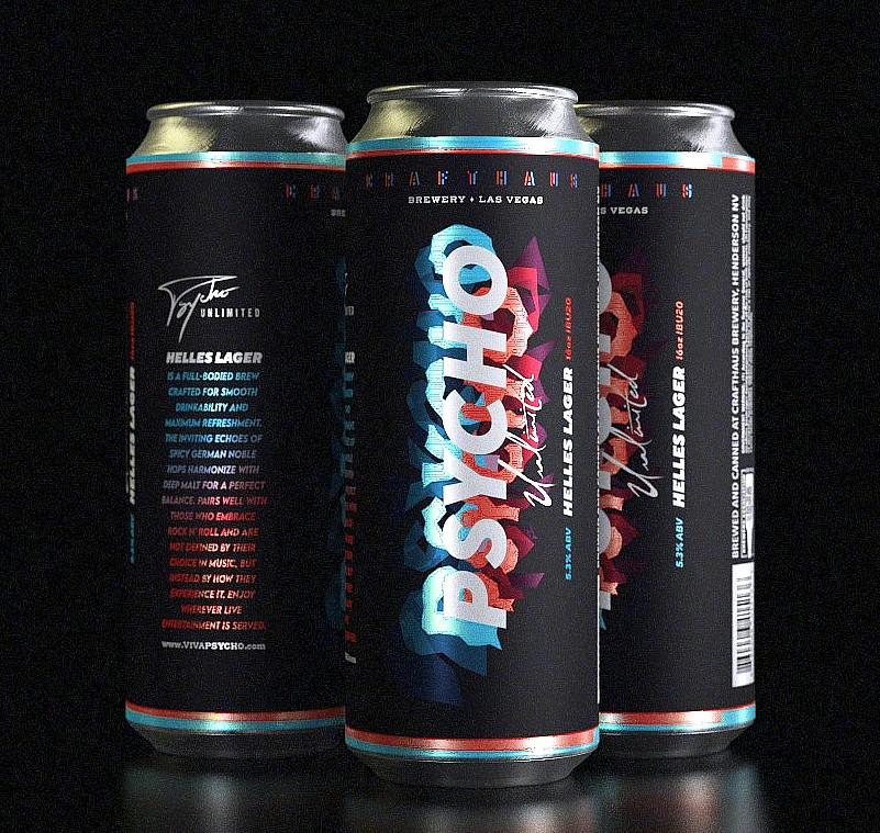 CraftHaus Brewery Partners with Psycho Las Vegas to Brew Exclusive Beer