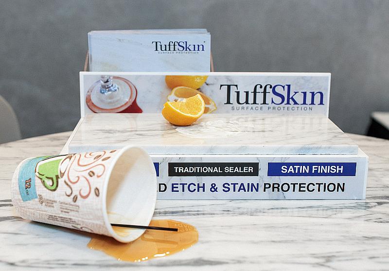 TuffSkin Surface Protection Showcases Latest Stone Laminate Sealer, Longer Useful Life, and Warranty at HD Expo + Conference
