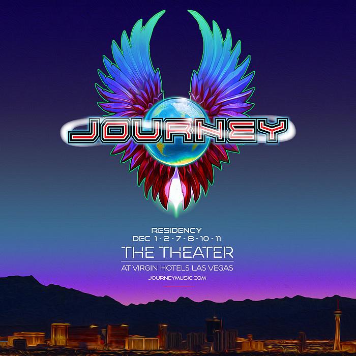 Journey Announces Six-Show Residency at The Theater at Virgin Hotels Las Vegas, Dec. 1 - 11, 2021