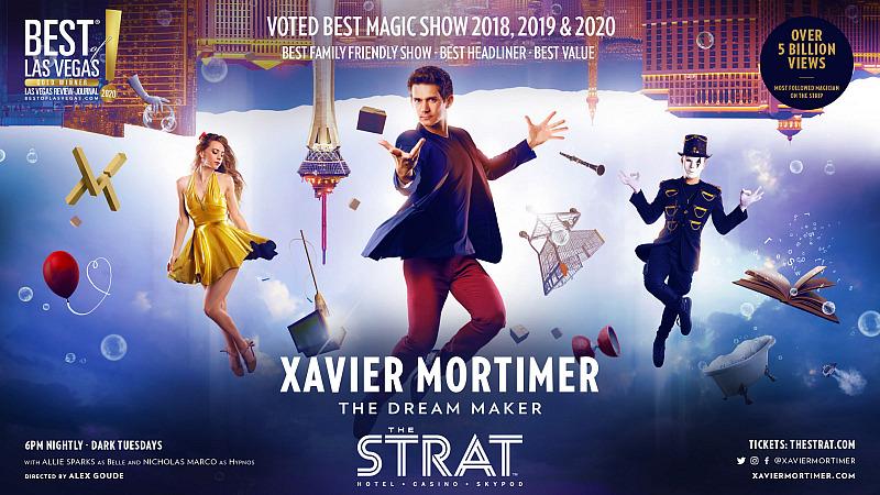 Magician & Internet Phenomenon Xavier Mortimer Celebrates World Premiere of “The Dream Maker” at The STRAT Hotel, Casino & SkyPod In Las Vegas