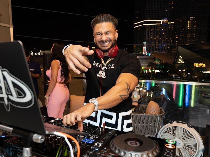 DJ Pauly D, American television personality and one of the stars of MTV’s hit show “Jersey Shore" hosted the second grand opening celebration of the newest Sugar Factory Las Vegas