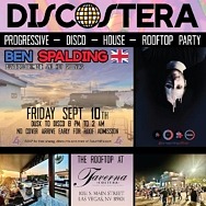 DISCOSTERA: Rooftop Party ft. Ben Spalding (from UK) Friday September 10th