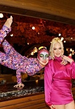 Erika Jayne and Samantha Ronson Celebrate the Grand Opening of SUSHISAMBA Las Vegas Tree Bar