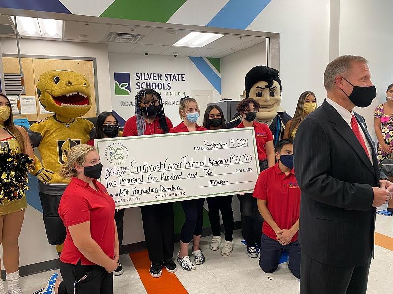 Silver State Schools Credit Union Celebrate First In-School Branch Opening at the Southeast Career Technical Academy High School
