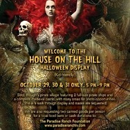 "House on the Hill" Haunted House (Kid Friendly!)