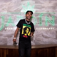 Lil Duval Spotted at Jardin Premium Cannabis Dispensary in Las Vegas