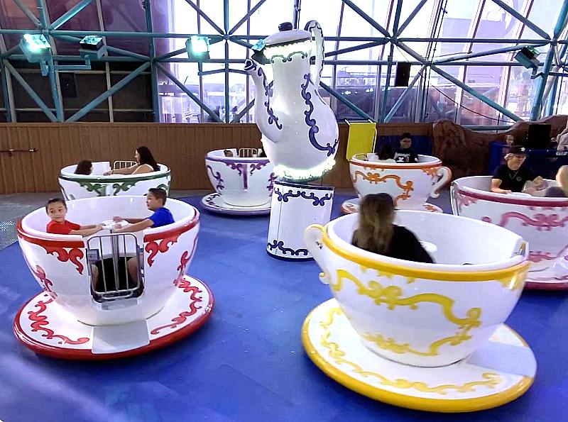 Circus Circus Debuts Its Newest Twistin Tea Cups Ride During Trick-Or-Treat Experience at the Adventuredome, Oct. 31
