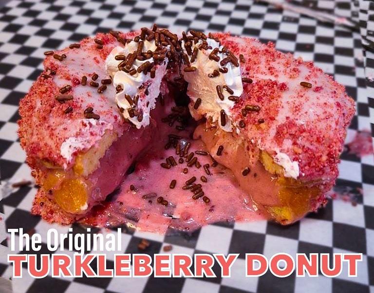 Turkleberry Donut