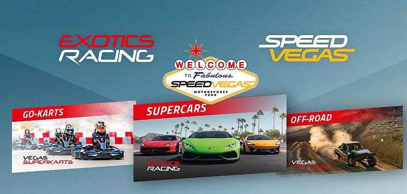 Exotics Racing, SPEEDVEGAS Join Forces to Become SPEEDVEGAS Motorsports Park Nov. 29