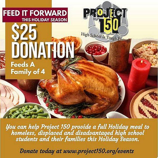 Project 150 to Feed Students in Need During Thanksgiving