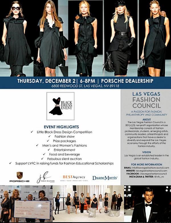 Las Vegas Fashion Council Hosts Little Black Dress Event and Dillards Shopping Event 