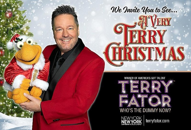 Terry Fator and the Cast of “A Very Terry Christmas” Celebrate the New