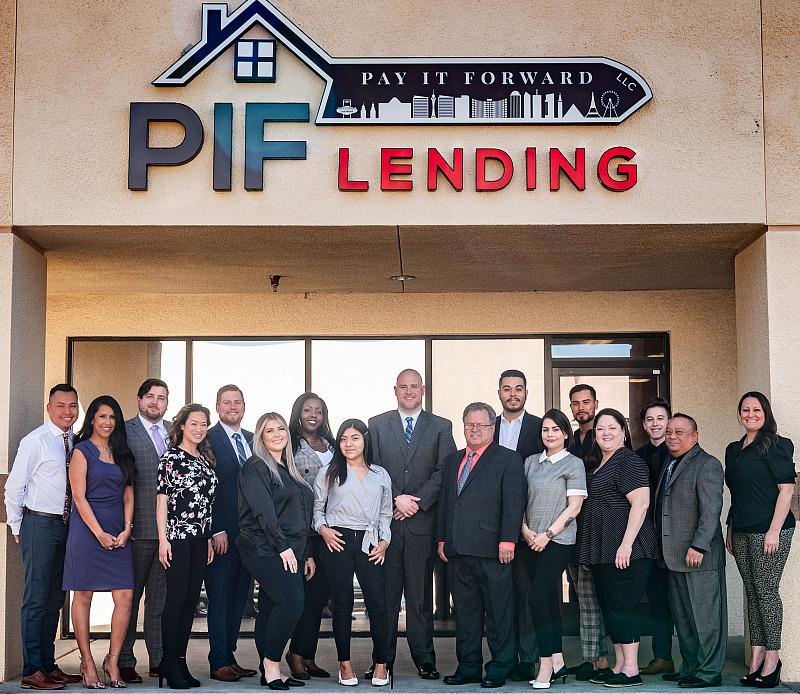Full staff of Pay It Forward (PIF) Lending