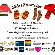 Holiday Resource Fair at The Center on Dec 10