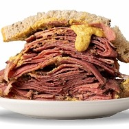National Hot Pastrami Sandwich Day at Bagelmania