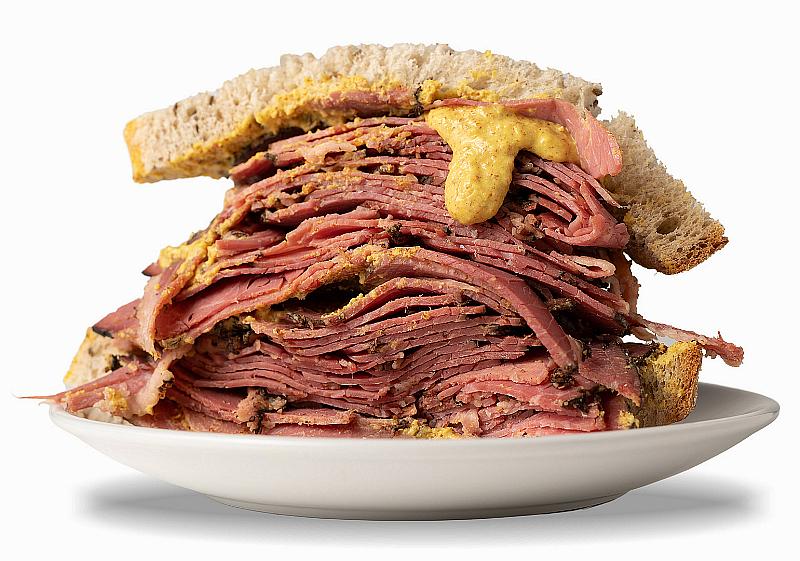 National Hot Pastrami Sandwich Day at Bagelmania