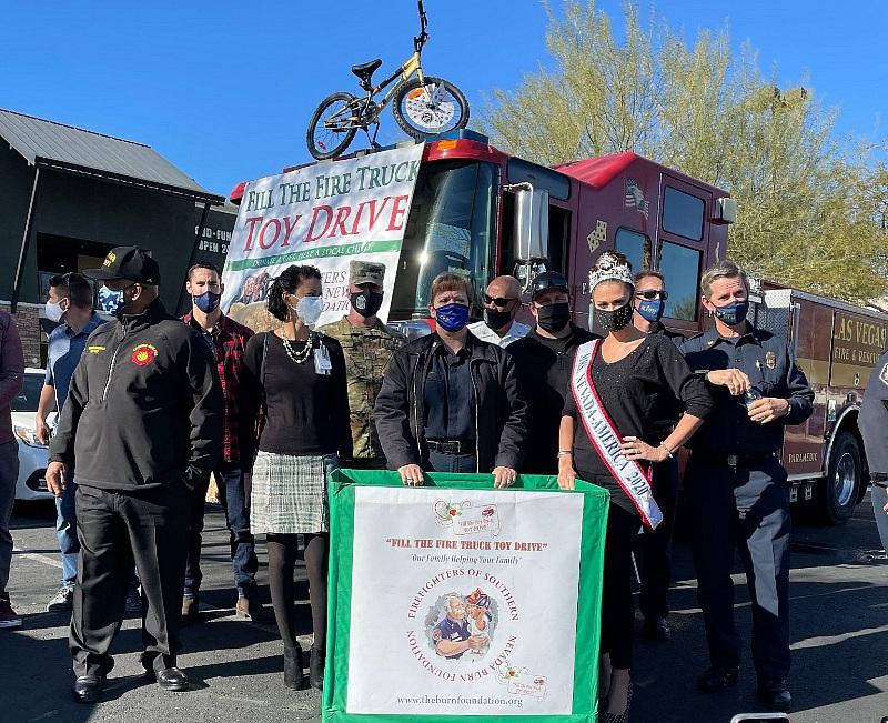 The Firefighters of Southern Nevada Burn Foundation Kicks Off Toy Drive Event