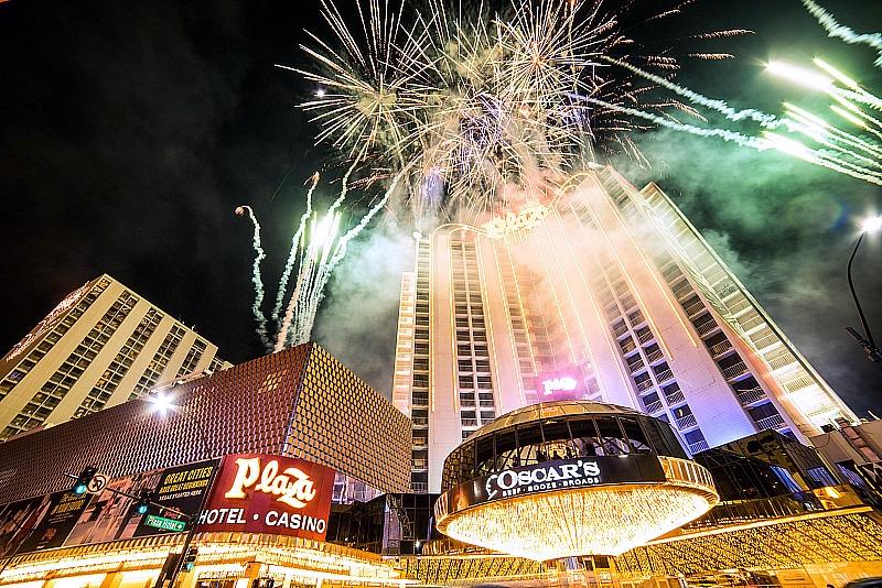 Plaza Hotel & Casino to Celebrate New Year’s Eve with Live Fireworks Show, National Headliners and Special Hotel Package