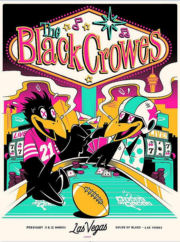 The Black Crowes Announce Their Return to House of Blues Las Vegas During “Big Game” Weekend 