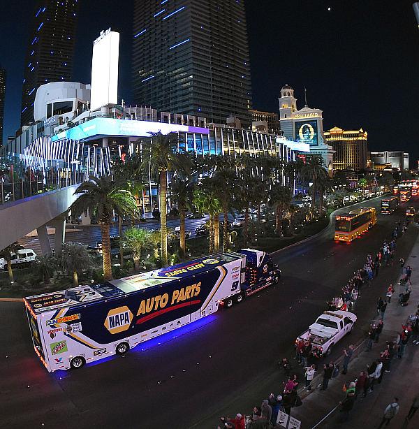 NASCAR Hauler Parade Returns to Las Vegas March 3