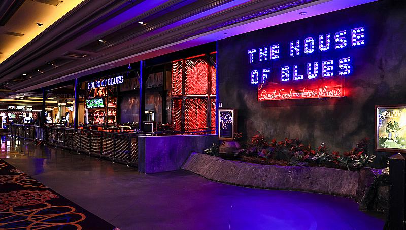 House of Blues Restaurant & Bar inside the Mandalay Bay Resort & Casino