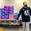 Las Vegas Raiders fullback Alec Ingold joined players across the NFL to provide much needed items to youth and families this winter.