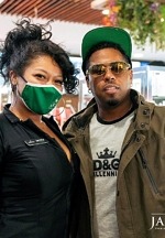 R&B Artist, Bobby V., Spotted at Jardin Premium Cannabis Dispensary