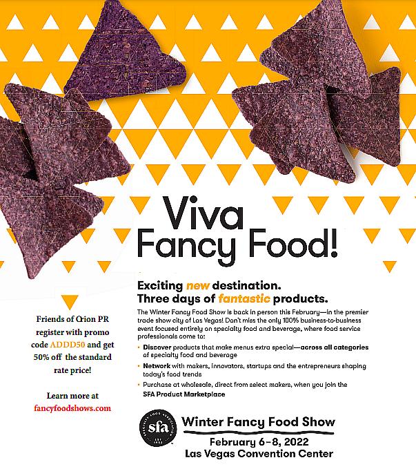 The Winter Fancy Food Show Returns to Las Vegas Feb 6-8, 2022