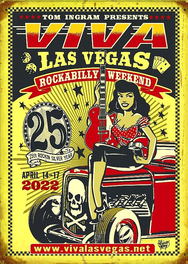The World’s Largest Rockabilly Event, Viva Las Vegas Rockabilly Weekend, Celebrates 25th Year April 14-17