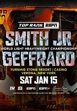 Joe Smith Jr. to Defend WBO Light Heavyweight Title Against Steve Geffrard  LIVE on ESPN January 15