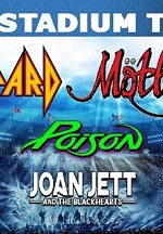 The Stadium Tour Featuring Mötley Crüe and Def Leppard with Poison and Joan Jett Coming to Allegiant Stadium September 9, 2022 (w/ Video)