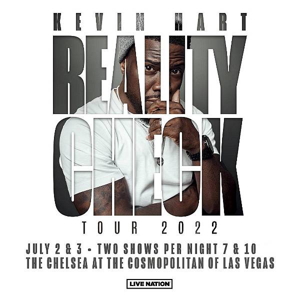 Comedian Kevin Hart Announces Additional Show Times at The Cosmopolitan of Las Vegas, July 2 & 3