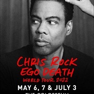 Chris Rock Bringing Ego Death World Tour 2022 to The Colosseum at Caesars Palace May 6 & 7 and July 3, 2022