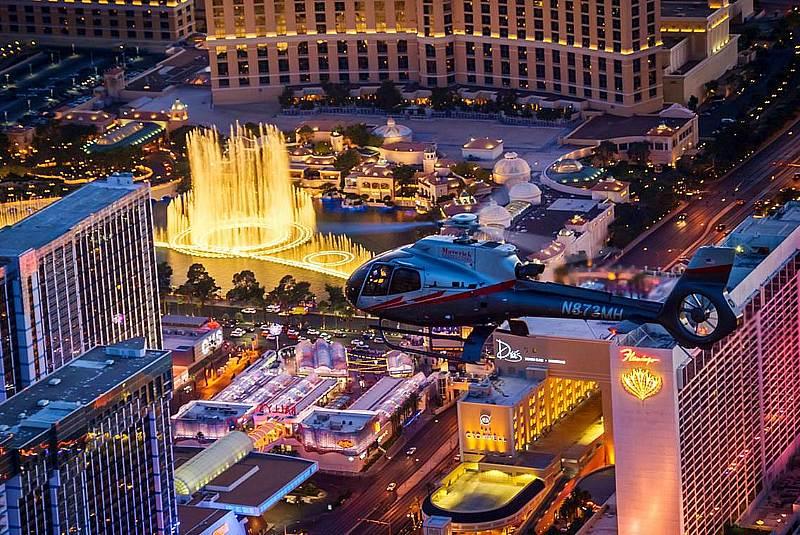 Celebrate Valentine's Day Soaring High Above the Strip with Maverick Helicopters 