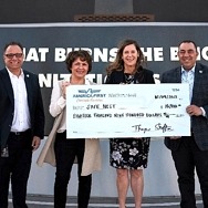 America First Credit Union, Las Vegas Raiders and Raiders Foundation Present SafeNest with $18,900 Donation