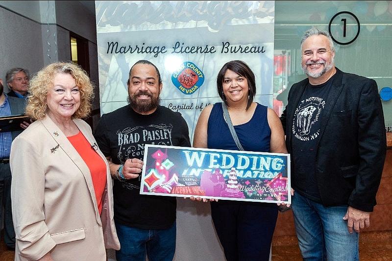 Clark County Clerk Issues 5-Millionth Marriage License