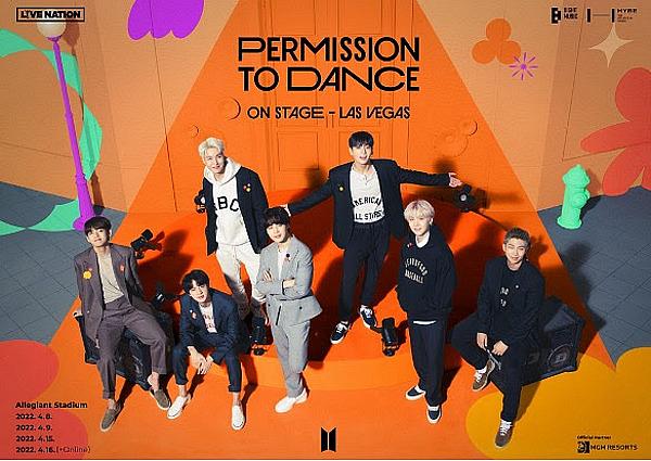 BTS to Continue Their World Tour with "BTS Permission to Dance on Stage - Las Vegas" in April