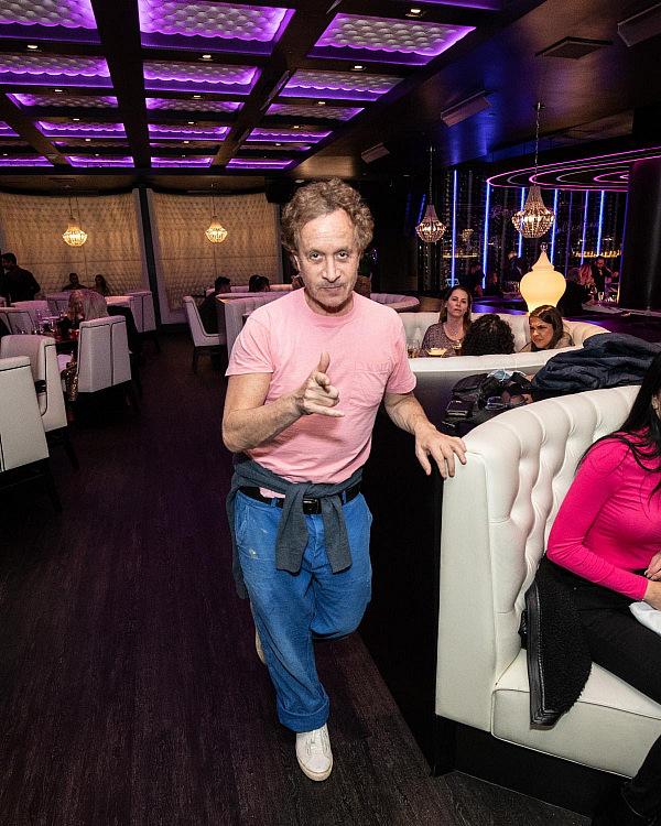 Pauly Shore poses for the camera at JING Las Vegas in Downtown Summerlin  