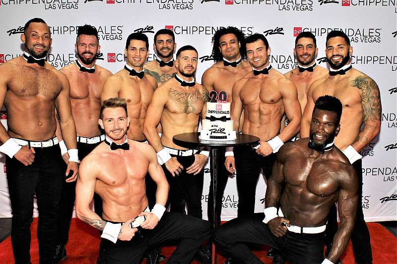 “Jersey Shore” Star Vinny Guadagnino and cast of Chippendales Celebrate 20th Anniversary at Rio Las Vegas