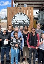 20 Blind Center of Nevada Members Ride the Rails at Rail Explorers in Boulder City, Nevada (w/ Video)
