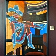 Downtown Las Vegas Casino Partners with Prolific Artist Borbay on NFT of Iconic Kicking Cowgirl Neon Sign, Vegas Vickie