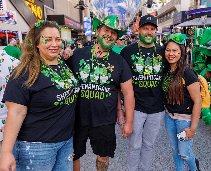 Fremont Street Experience Hosts Annual St. Patrick’s Day Shamrock Bash 